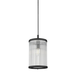 Lustra, Pendul elegant design modern SERGIO negru mat - Img 2