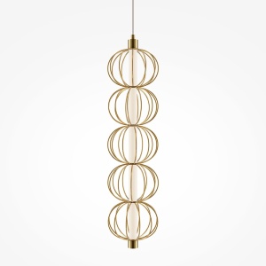 Lustra/Pendul LED design decorativ Golden Cage 145196 universul-luminii.ro