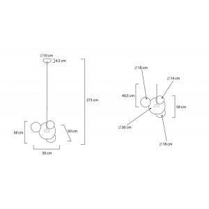 Lustra, Pendul LED design modern Boliccine 182986 universul-luminii.ro