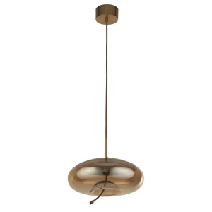 Lustra, Pendul LED design modern minimalist Lisbon chihlimbar - Img 2