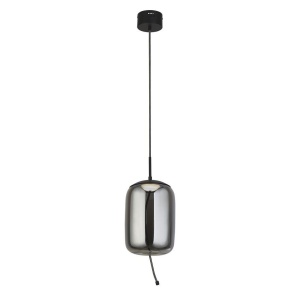 Lustra, Pendul LED design modern minimalist Lisbon fumuriu