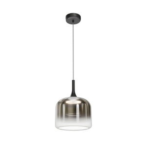Lustra/Pendul LED design modern Spirito negru
