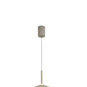 Lustra/Pendul LED reglabil CALICE gri 16W - Img 3