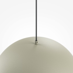 Lustra/Pendul metalic Basic D-35cm gri 146816 universul-luminii.ro