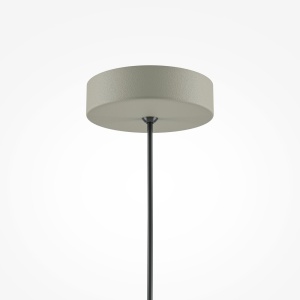 Lustra/Pendul metalic Basic D-35cm gri 227566 universul-luminii.ro