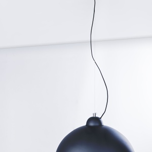 Lustra/Pendul metalic design modern 53cm TOMA BLACK 48166 universul-luminii.ro