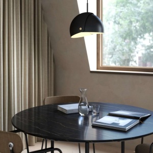 Lustra/Pendul metalic design nordic Align negru - Img 6