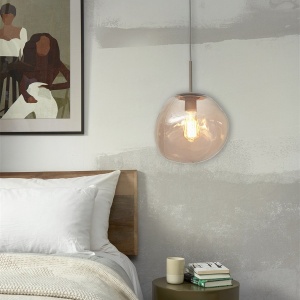 Lustra/Pendul modern design decorativ Helsinki boulder amber - Img 6