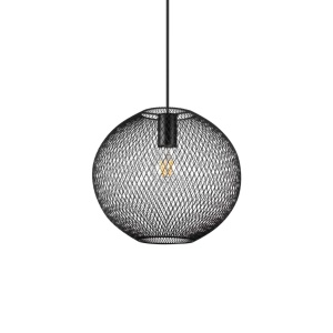 Lustra/Pendul modern design decorativ Net sp1 d29 negru - Img 1