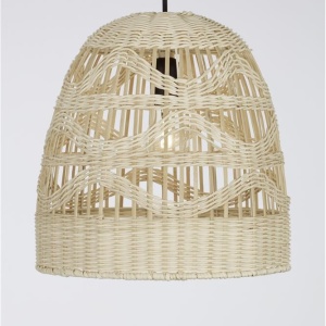 Lustra / Pendul modern design natural ratan MARLO D-30cm 108846 universul-luminii.ro