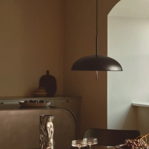Lustra/Pendul modern design nordic Versale 35cm negru 66976 universul-luminii.ro