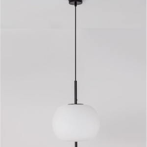 Lustra, Pendul modern Lato negru 30cm 201986 universul-luminii.ro