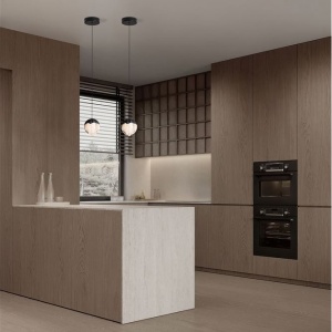 Lustra, Pendul modern LED ALICIA negru - Img 2