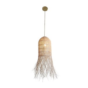 Lustra/Pendul ratan natural boho style Selby - Img 1