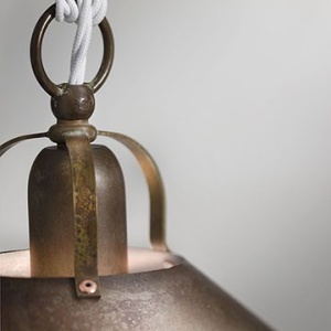 Lustra, Pendul rustic fabricat manual diam.23,5cm Cascina 204.07.OO 175716 universul-luminii.ro
