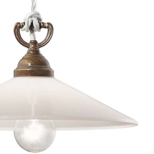 Lustra, Pendul rustic fabricat manual diametru 25cm Tabia 212.08.OV - Img 10