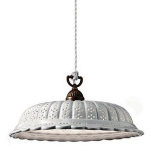 Lustra, Pendul rustic fabricat manual diametru 43cm Anita 061.09.OC - Img 1