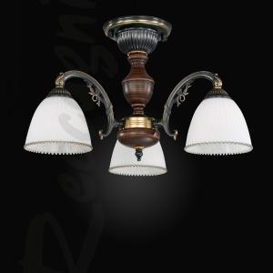 Lustra rustica aplicata cu 3 brate design italian 3800 106316 universul-luminii.ro