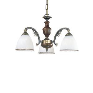 Lustra rustica suspendata cu 3 brate design italian 3800 101766 universul-luminii.ro