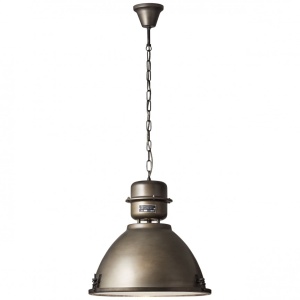 Lustra stil retro-industrial 48cm Kiki otel negru 93758/46 BL