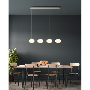 Lustra suspendata cu 4 pendule LED QUINTARA 615016 universul-luminii.ro