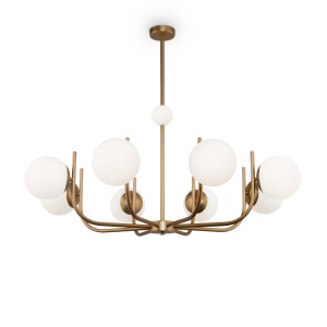Lustra suspendata cu 8 brate design elegant Randez-Vous MYMOD109PL-08BS 84256 universul-luminii.ro