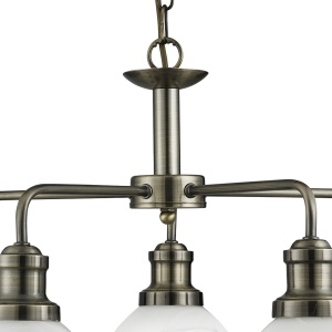 Lustra suspendata design clasic Bistro 5L alama antique 1595-5AB SRT 74046 universul-luminii.ro