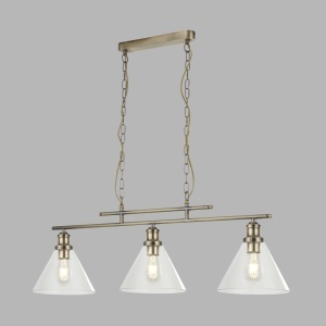 Lustra suspendata design clasic Pyramid alama antique 1277-3AB SRT 577306 universul-luminii.ro