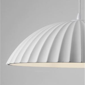 Lustra suspendata design decorativ Ciment, AMMOS alb - Img 3