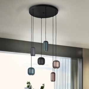 Lustra suspendata design moderm Nimes 6L - Img 1