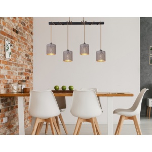 Lustra suspendata design modern CINDY 15584-4H1 GL