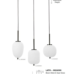 Lustra suspendata design modern LATO 3L 128706 universul-luminii.ro