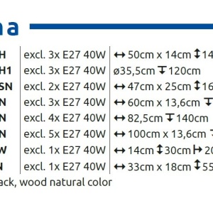 Lustra suspendata design modern MINA 3L - Img 8