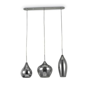 Lustra suspendata design modern SOFT SB3 FUME 111865