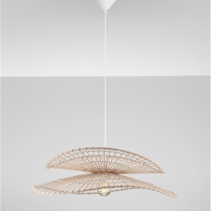 Lustra suspendata design natural, ARTIC, D 60cm 167306 universul-luminii.ro
