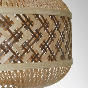 Lustra suspendata Eco, Bambus, Langkawi natural/brown 243346 universul-luminii.ro