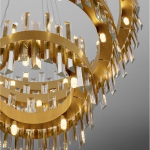 Lustra suspendata eleganta design modern Crown 75cm 234446 universul-luminii.ro