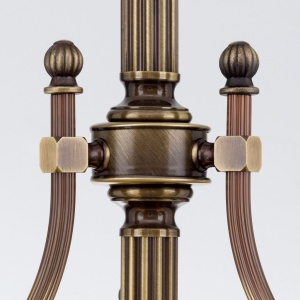Lustra suspendata eleganta stil clasic Nostalgie 4L patina/ champagne 241466 universul-luminii.ro