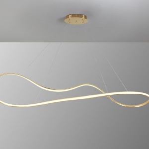 Lustra suspendata LED CCT si telecomanda Lia 215496 universul-luminii.ro