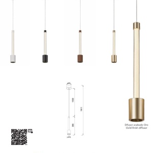 Lustra suspendata LED design minimalist FUGAZ alb MA-8946 247026 universul-luminii.ro