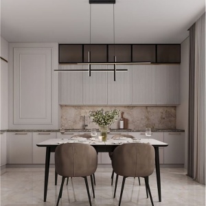 Lustra suspendata LED design modern ANTAMA negru 246096 universul-luminii.ro