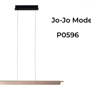 Lustra suspendata LED design modern Jo-Jo Modern auriu - Img 5