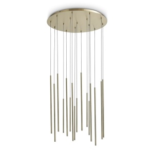 Lustra suspendata LOOK LED SP16 ROUND DROP D16 ON-OFF OT 3000K