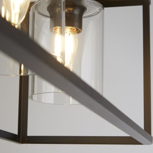 Lustra suspendata metal stil industrial decorativ Belle 3L 148136 universul-luminii.ro