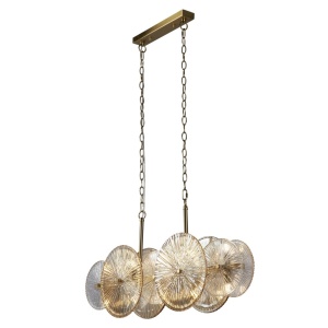 Lustra suspendata moderna design deosebit Wagon Wheel 10Lt
