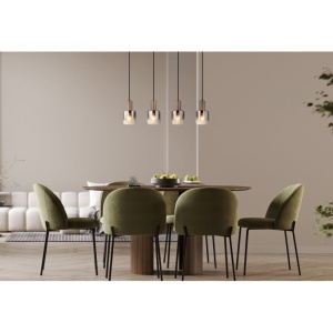 Lustra suspendata moderna WALTON 4L - Img 2