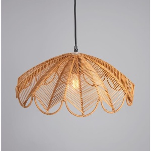 Lustra suspendata stil natural ratan natur FLARE - Img 6