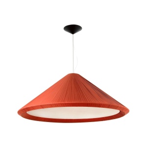 Lustra XXL suspendata design decorativ SAIGON IN 130cm Terracotta