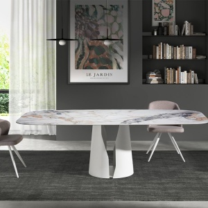 Masa deosebita design LUX Oval Barrel 240cm - Img 6