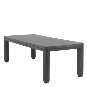 Masa design elegant LUX Atelier, gri carbune 114206 HZ - Img 3